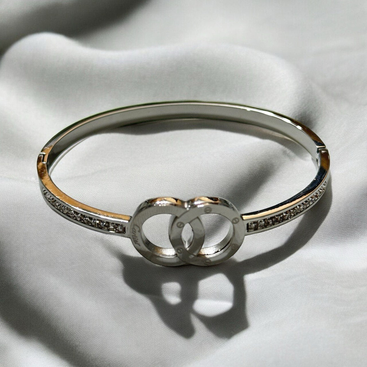 Silver Harmony Rings Bracelet