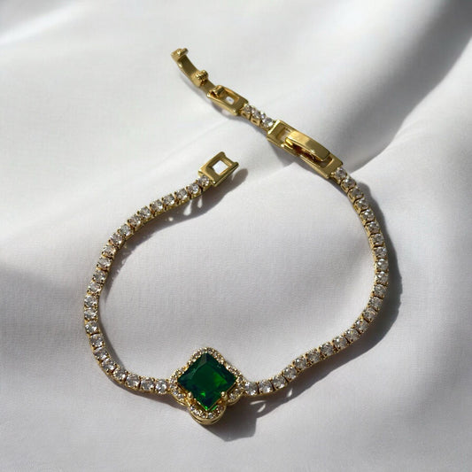 Emerald Elegance Bracelet