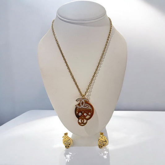 Timeless Grace Necklace and Earring Ensemble