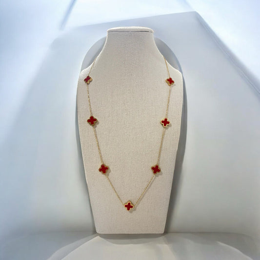 Crimson Elegance Necklace