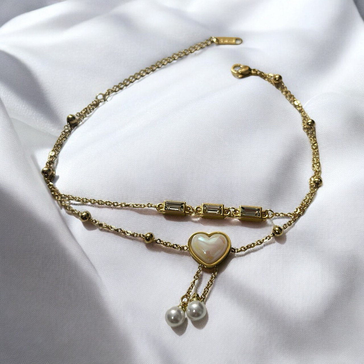 Heartfelt Elegance Anklet