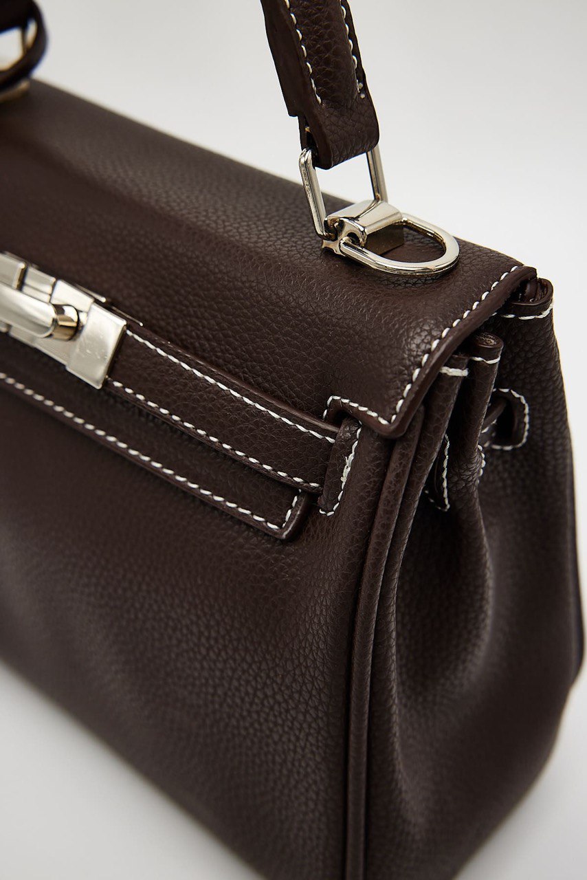 Brown Leather Elegance Bag